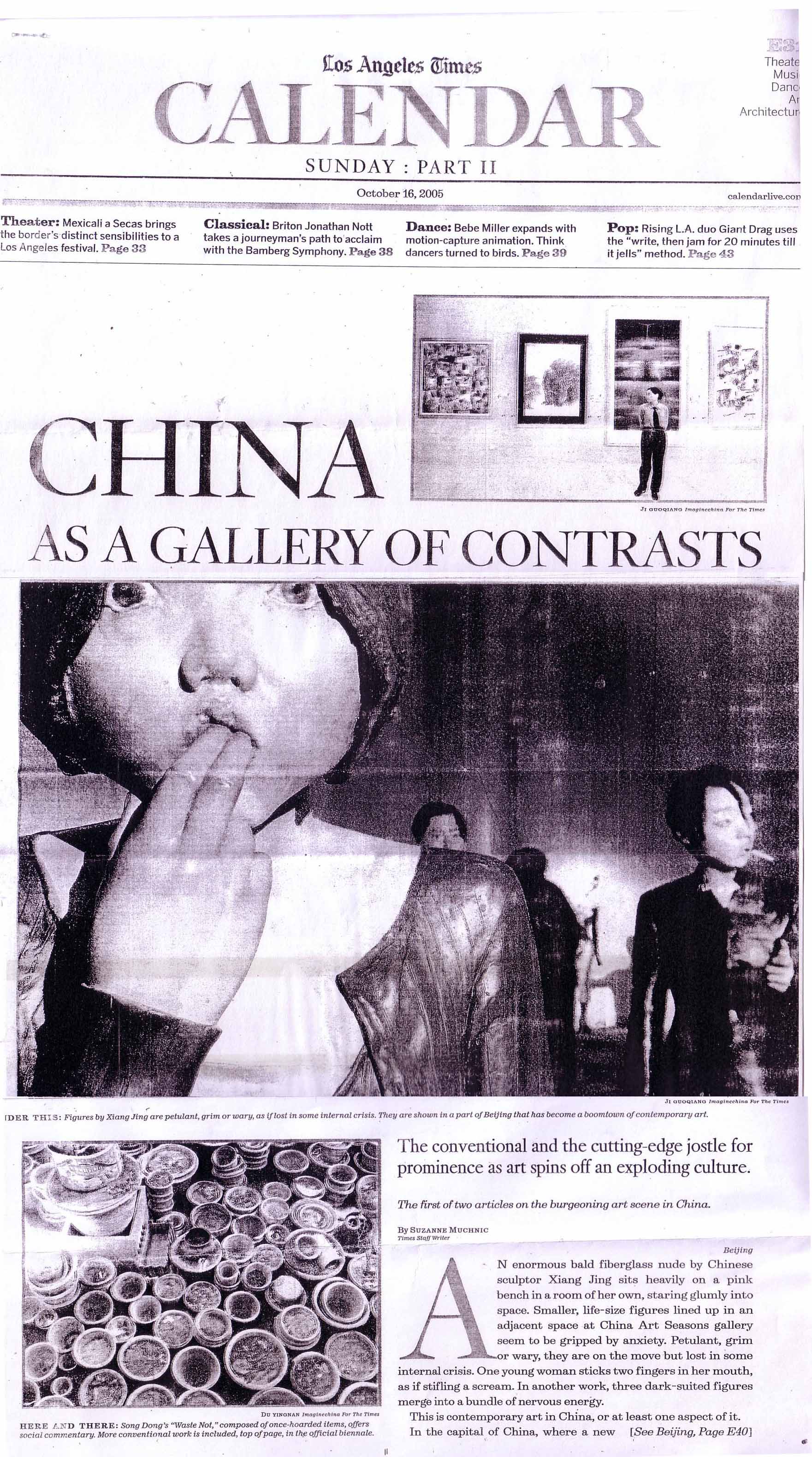 20051016LosAngelesTimes--北京双年展向京-Suzanne Muchnic1.jpg